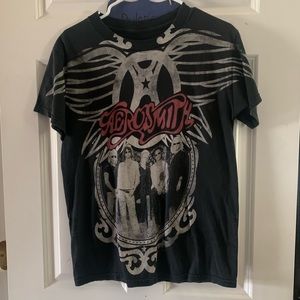Men's 19x26 AOP Aerosmith 2009 World Tour Shirt